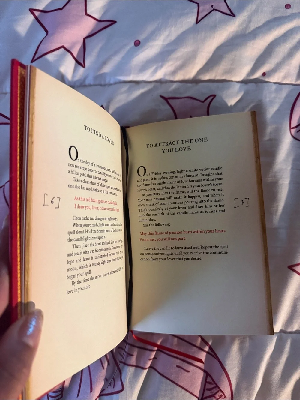 Red Hardcover 'The Good Spell Book'